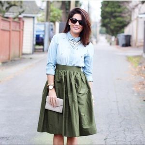 Party skirts by Skot silk taffeta skirt